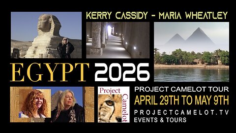 EGYPT 2026 NEW DATES - CAMELOT TOUR