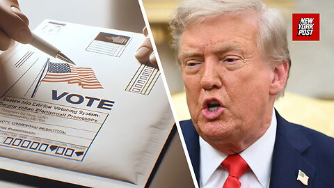 Trump says he'll sign executive order banning 'corrupt' mail in ballots