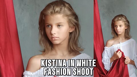 Beautiful Russian Teen Models 😘 Kristina Soboleva 🌸 Lovely in White ⚡ 2K HD