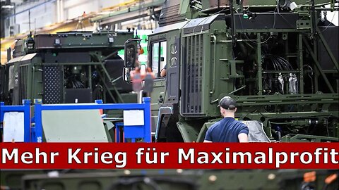 Mehr Krieg für Maximalprofit