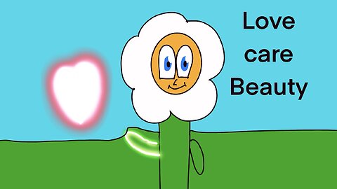 Cute light flowers