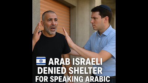 Apartheid Exposed: Arab Israeli Denied Shelter During Attack for Speaking Arabic