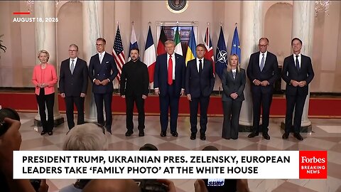 🚩White House: POTUS, Ukraine's Zelensky, European Leaders Photo Op