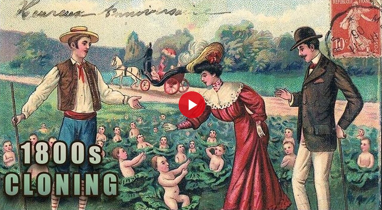 ⚫️🦑 1800's Baby Trade: Post-Tartaria Repopulation Evidence ▪️ Human Cloning, Cabbage Patch, Babylon Babies
