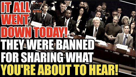 BREAKING! It All Went Down TODAY & They Were Blacklisted For Sharing What You’re About To Hear!