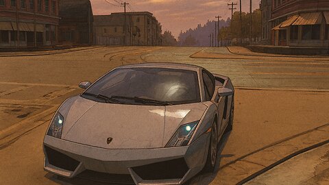 Doing Doughnuts In The Lamborghini Gallardo