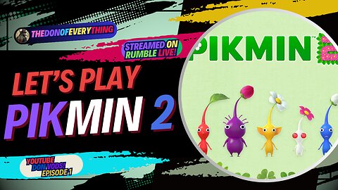 Let's Play Pikmin 2 Remaster - Part 1 | LIVE ON RUMBLE!