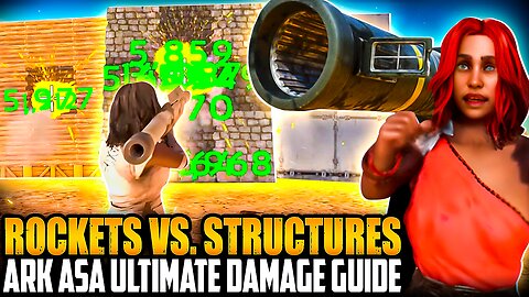 Shocking Truth! Rockets vs. Structures | Ark ASA Ultimate Damage Guide