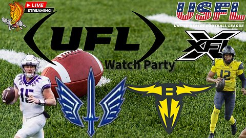 St. Louis Battlehawks vs San Antonio Brahmas UFL Week 9 LIVE Watch Party and Play by Play