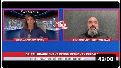 "Dr. Tau Braun: Snake Venom in Vaccines Utilized as Heart Attack Gun and Tranquilizer"