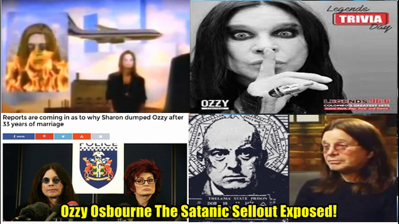 Ozzy Osbourne The Satanic Sellout Exposed!