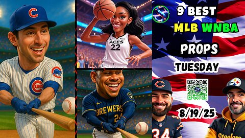 🔥9 HOT TUESDAY PRIZEPICKS MLB PROPS | ⚾️ MLB PICKS TODAY | WNBA 8/19