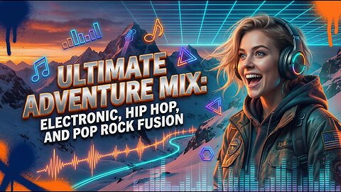 Ultimate Adventure Mix: Electronic, Hip Hop, and Pop Rock Fusion