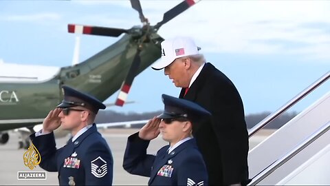 Trump cancels US-Iran meetings, urges protesters to 'keep protesting, help on the way