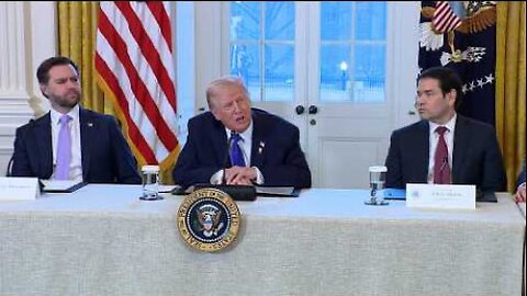 Trump Participates in a Meeting with Oil and Gas Executives