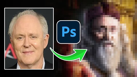 Turning John Lithgow into Dumbledore in Photoshop