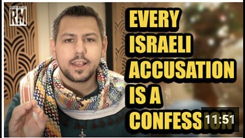 "Israeli Accusations: Are They Actually Self-Confessions?"