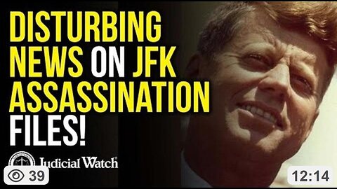 Tom Fitton: Disturbing News on the JFK Assassination Files! -- Come on now!!!
