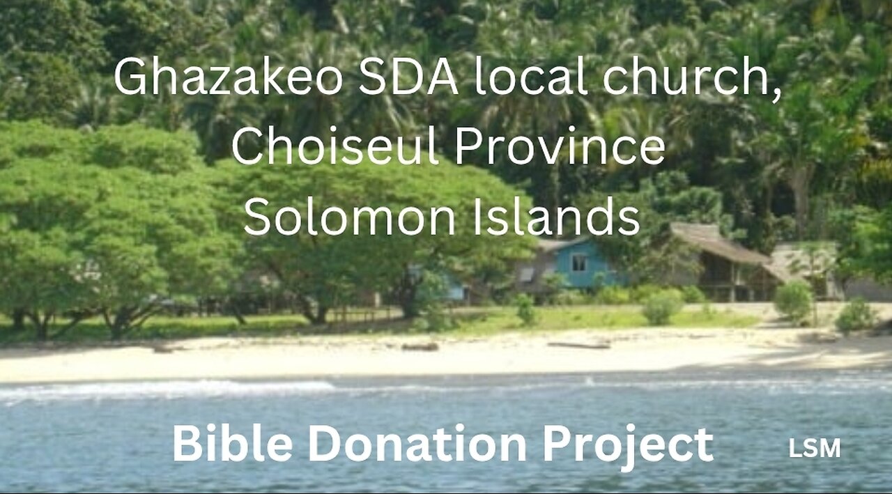 Ghazakeo SDA Local Church Bible Donation Project