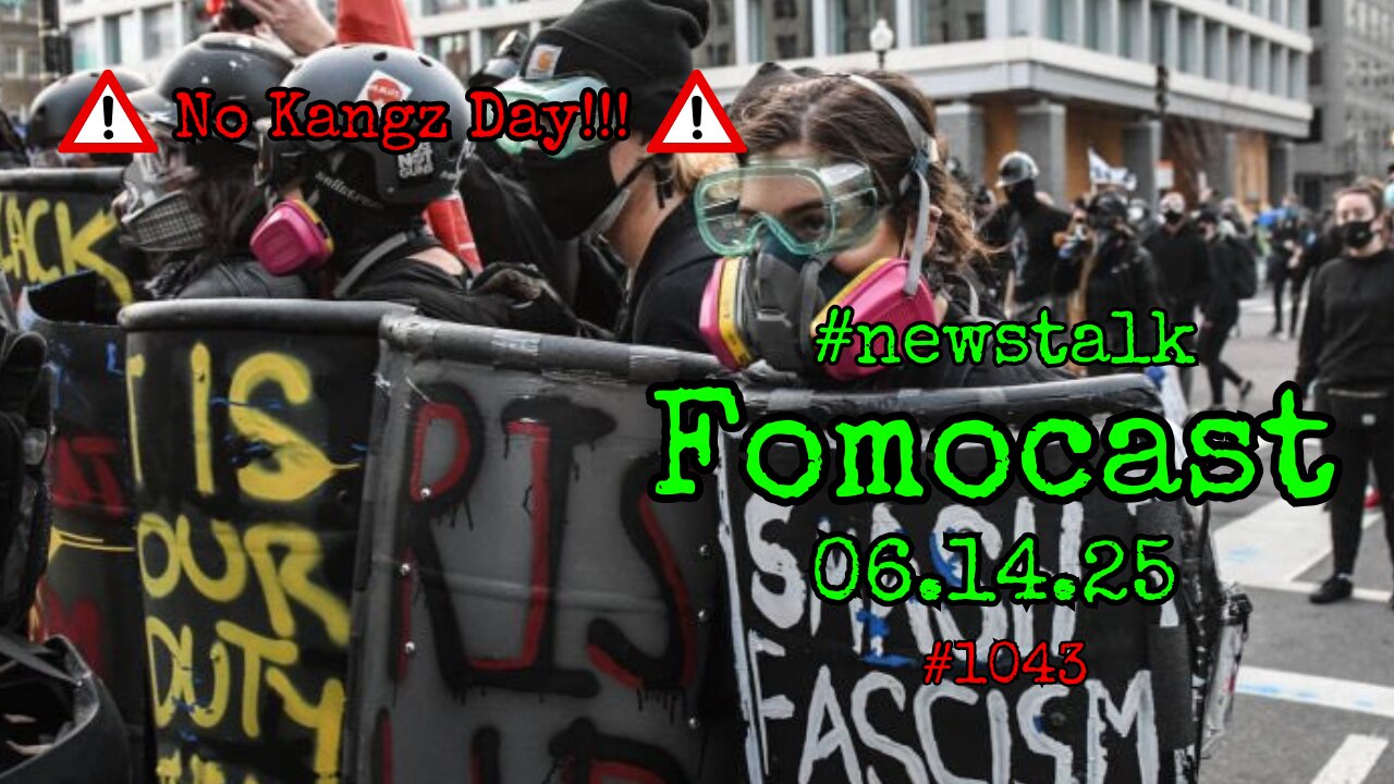 🔴 LIVE TONIGHT: Protest Flashpoint, Iran Bombed, Riots Loom | FomoCast 06.14.25