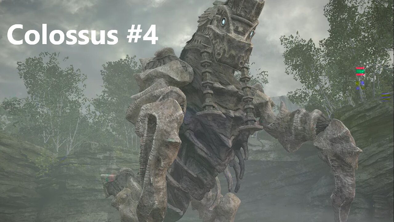 Shadow of the Colossus - Defeating the 4th Colossus