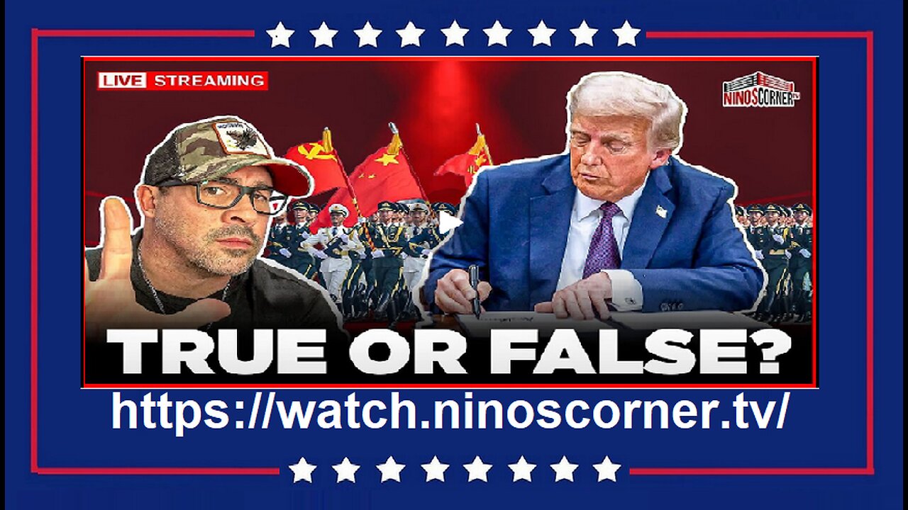 Rumors Of Trump Martial Law by April 20? China War Countdown! 4-18-25