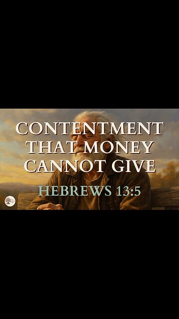 Hebrews 13:5 Contentment That Money Cannot Give