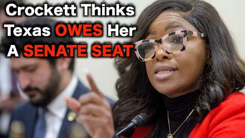 Jasmine Crockett Launches ANTI-WHITE Senate Campaign