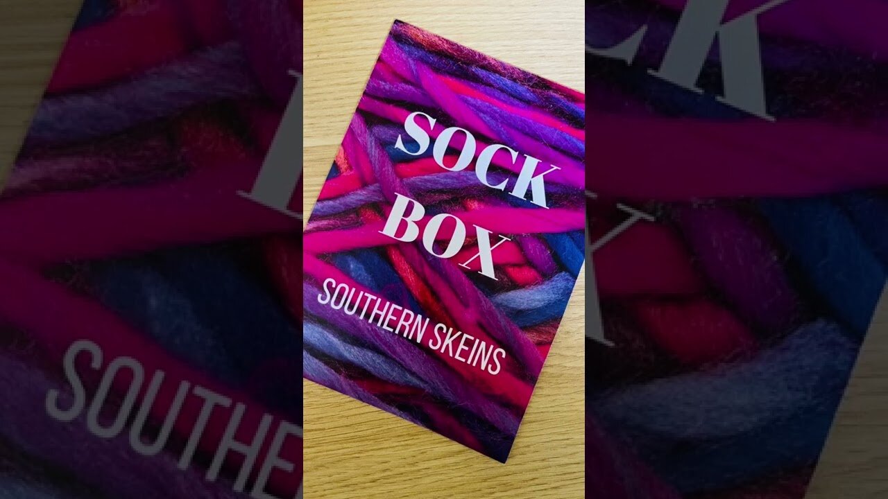 Take a peek at the March Sock Box. Deluxe show.
