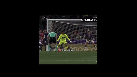 Raphinha goal today vs real vallolid 👌