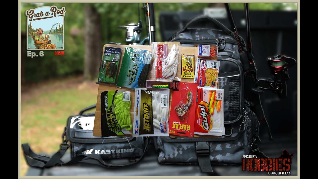 Grab A Rod: LIVE- Kitted Out & Itching For a Fish Ep. 6