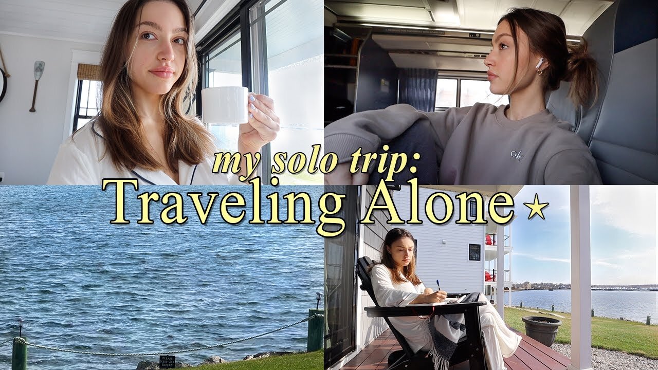 my first SOLO TRIP // traveling alone