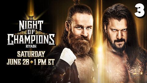 WWE 2K25 Night Of Champions June 28th 2025 - Match 3: This is what should have happened!