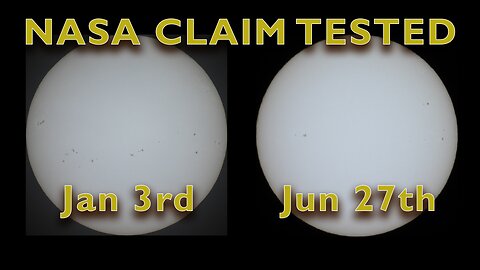 I Measured the Sun’s Size to Test NASA’s Orbit Claim — Here’s What Happened