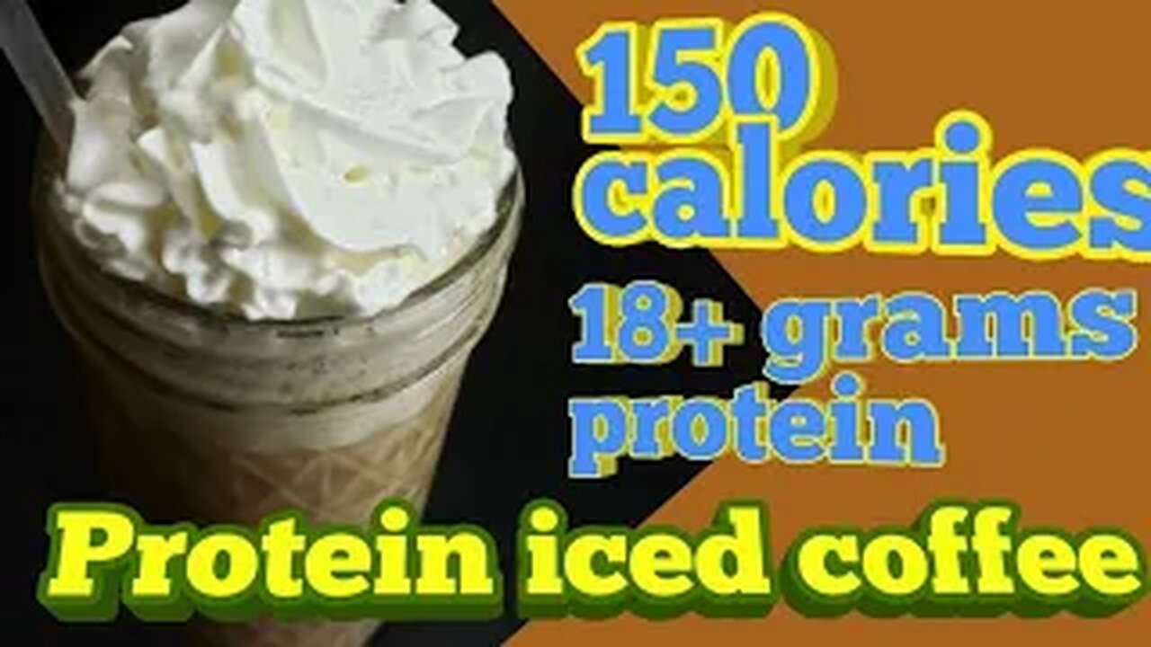Protein Iced Coffee - 150 calories