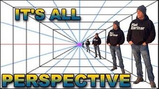 It's ALL Perspective on a Flat Earth. (Music level fixed)