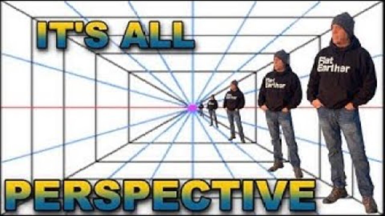 It's ALL Perspective on a Flat Earth. (Music level fixed)
