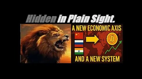 (PEOPLE ARE NOT READY FOR THIS). A NEW ECONOMIC AXIS AND A NEW SYSTEM. Thoughts Comments Mannarino