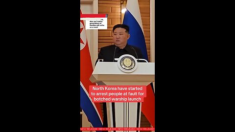 North Korea Arrests Individuals Over Failed Warship Launch #PnDmart #japdmedia #NorthKorea #Defense