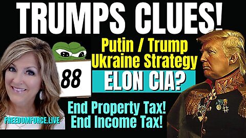 TRUMP CLUES Live with Melly! UKRAINE, ELON CIA, 88, END TAXES - Sunday July 6, 25