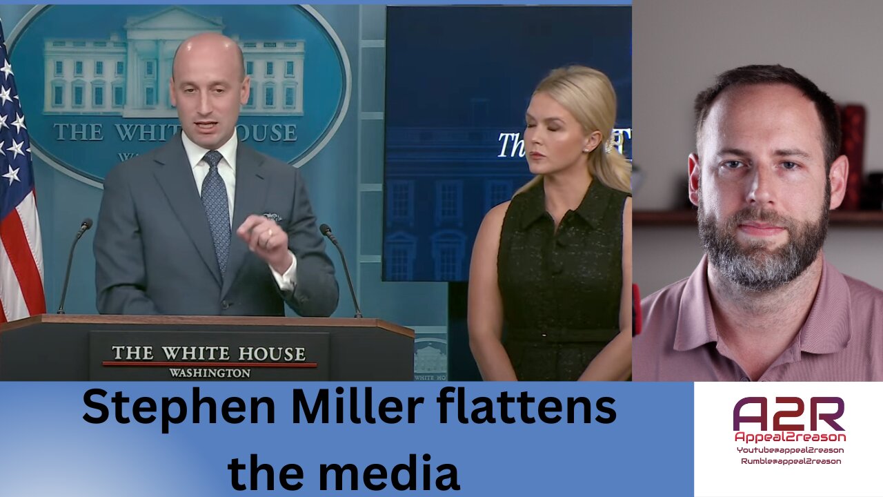 Stephen Miller flattens the media