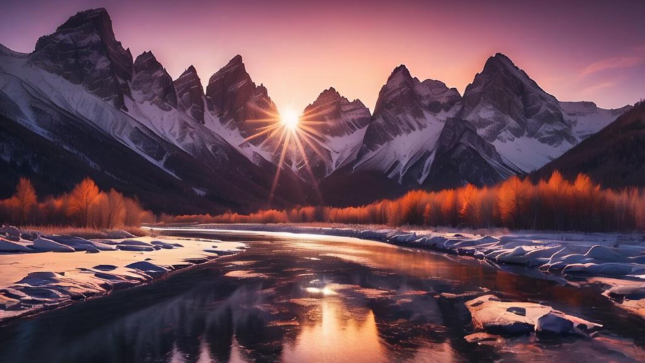 Majestic Mountain Escape | Binaural Meditation Music | ZenScapesRelaxation