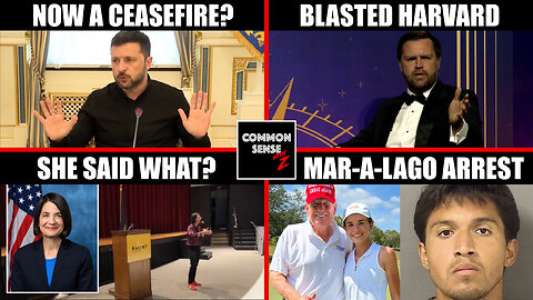 Zelensky Calls For Ceasefire | Vance Blasts Harvard | Wild Reason For Immigrants | Mar-A-Lago Breach
