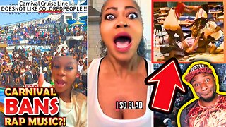 🚨Black Folk MELTDOWN Over Carnival Cruise 'BANNING' Rap/Hip Hop Music & Bluetooth Speakers!