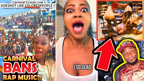 🚨Black Folk MELTDOWN Over Carnival Cruise 'BANNING' Rap/Hip Hop Music & Bluetooth Speakers!