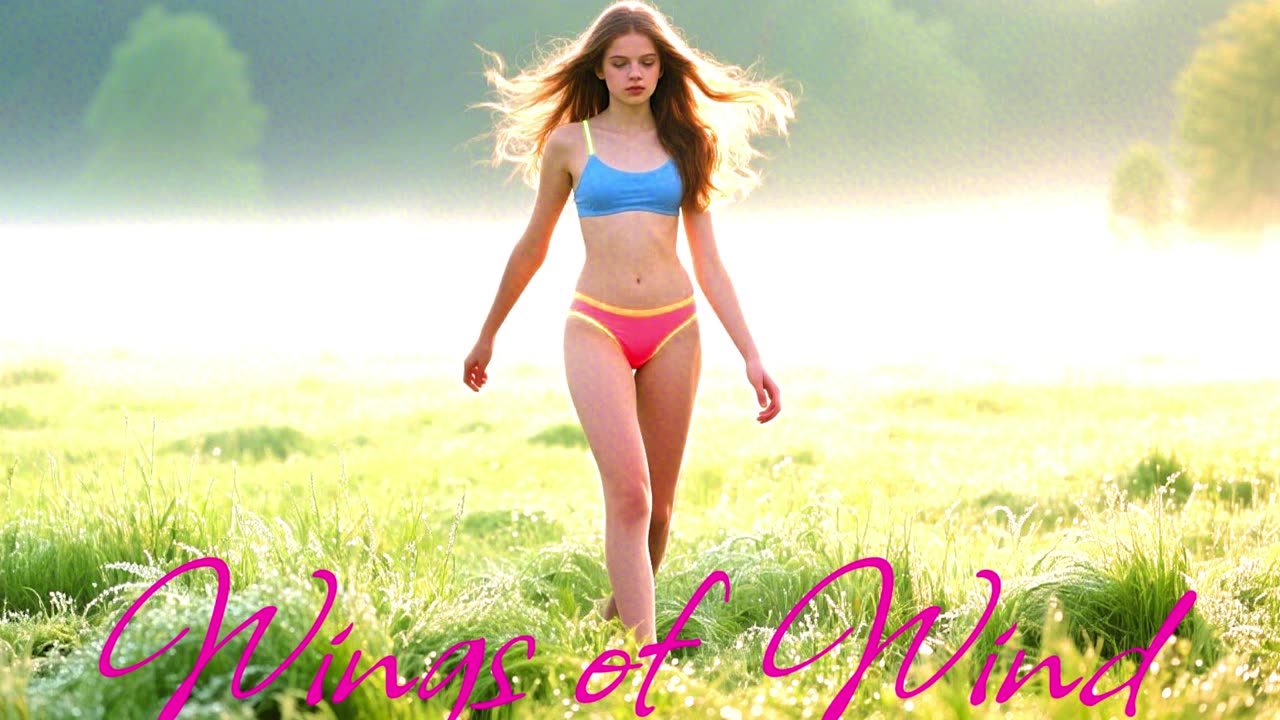 Electronic Music. Song Wings of the Wind.