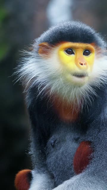 Unbelievable Colors! The Most Beautiful Rare Monkey You’ll Ever See 🐒🌈