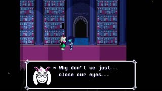 Ralsei Sneaks Off While Susie Copies the Sheet Music - All Dialogue Options [Deltarune Chapter 4]
