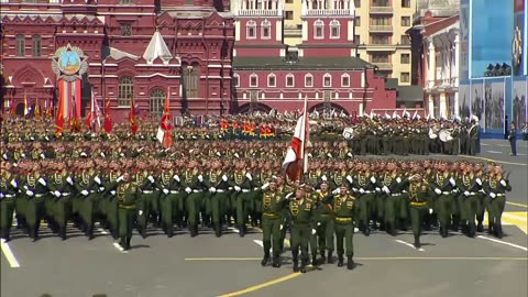 Replay Parade in Honor of the 70th Anniversary of the Great Victory