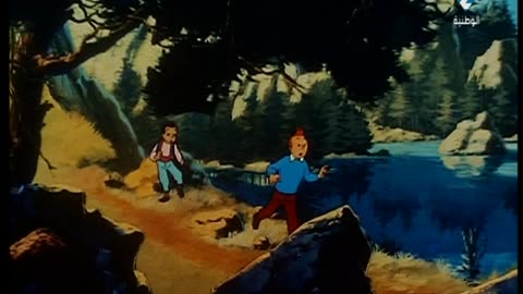 الفيلم الكرتوني تان تان و سر البحيرة